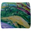 Yellow Boat And Coral Tree Back Support Cushion View1