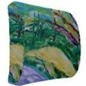 Yellow Boat And Coral Tree Back Support Cushion View2