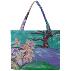 Magnolia By The River Bank Mini Tote Bag by bestdesignintheworld