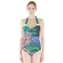 Magnolia By The River Bank Halter Swimsuit View1