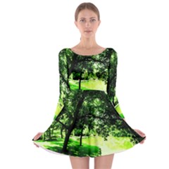 Lake Park 17 Long Sleeve Skater Dress