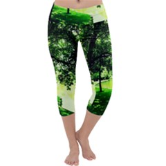 Lake Park 17 Capri Yoga Leggings by bestdesignintheworld