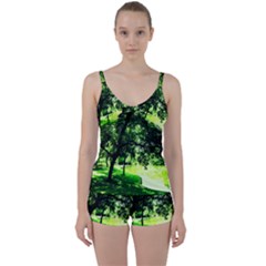 Lake Park 17 Tie Front Two Piece Tankini by bestdesignintheworld