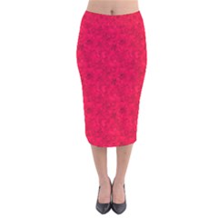 Festival Chemistry Velvet Midi Pencil Skirt by HouseofBrokenNeedles