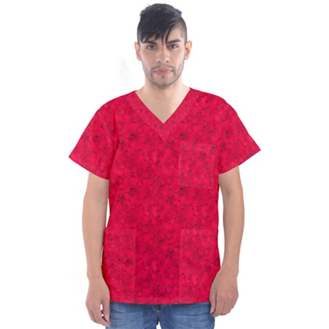 Festival Chemistry Men s V-neck Scrub Top by HouseofBrokenNeedles