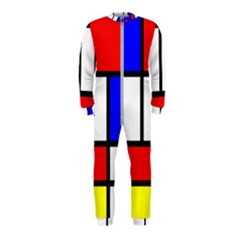 Piet Mondrian Mondriaan Style Onepiece Jumpsuit (kids) by yoursparklingshop