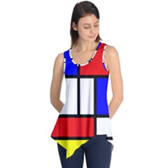 Piet Mondrian Mondriaan Style Sleeveless Tunic by yoursparklingshop