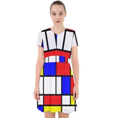 Piet Mondrian Mondriaan Style Adorable In Chiffon Dress by yoursparklingshop