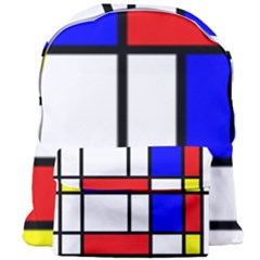 Piet Mondrian Mondriaan Style Giant Full Print Backpack by yoursparklingshop