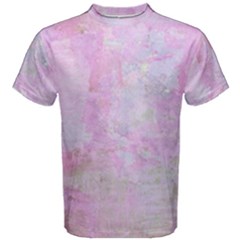 Soft Pink Watercolor Art Men s Cotton Tee by yoursparklingshop