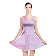 Soft Pink Watercolor Art Reversible Skater Dress by yoursparklingshop