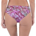 Romantic Pink Rose Petals Floral  Reversible Classic Bikini Bottoms View2