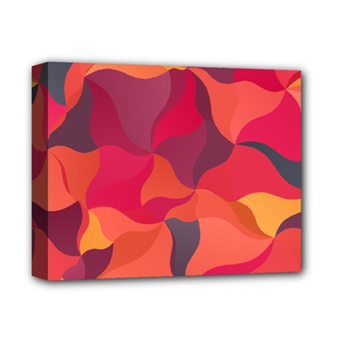 Red Orange Yellow Pink Art Deluxe Canvas 14  X 11  by yoursparklingshop