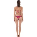 Red Orange Yellow Pink Art Perfectly Cut Out Bikini Set View2