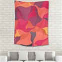 Red Orange Yellow Pink Art Medium Tapestry View2