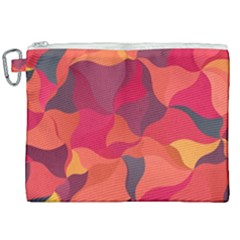 Red Orange Yellow Pink Art Canvas Cosmetic Bag (xxl) by yoursparklingshop