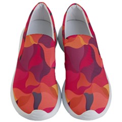 Red Orange Yellow Pink Art Women s Lightweight Slip Ons by yoursparklingshop