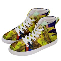 I Wonder 3 Men s Hi-top Skate Sneakers by bestdesignintheworld