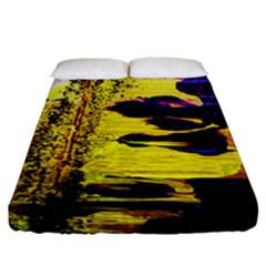 I Wonder 4 Fitted Sheet (california King Size) by bestdesignintheworld