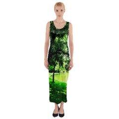 Lake Park 17 Fitted Maxi Dress by bestdesignintheworld