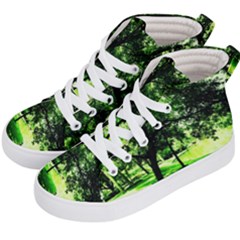 Lake Park 17 Kid s Hi-top Skate Sneakers by bestdesignintheworld