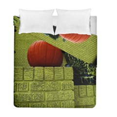 Pumpkins 10 Duvet Cover Double Side (full/ Double Size) by bestdesignintheworld