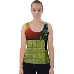 Pumpkins 10 Velvet Tank Top