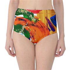 In Mediterrainean High-waist Bikini Bottoms by bestdesignintheworld