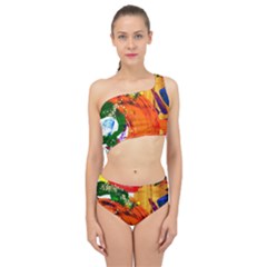 In Mediterrainean Spliced Up Swimsuit