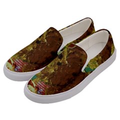 Doves Matchmaking 2 Men s Canvas Slip Ons by bestdesignintheworld