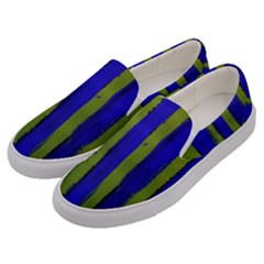 Stripes 4 Men s Canvas Slip Ons by bestdesignintheworld