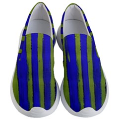 Stripes 4 Women s Lightweight Slip Ons by bestdesignintheworld