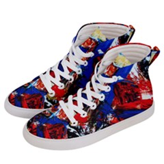 Mixed Feelings 9 Women s Hi-top Skate Sneakers by bestdesignintheworld