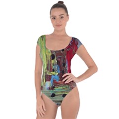 Point Of View 9 Short Sleeve Leotard  by bestdesignintheworld