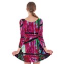 Sacred Knowledge 9 Long Sleeve Velvet Skater Dress View2