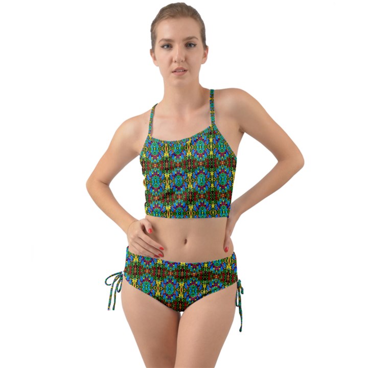 Colorful-29 Mini Tank Bikini Set