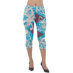 World Of Love1 Lightweight Velour Capri Leggings  by arash1