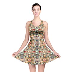 Artwork By Patrick-colorful-31 Reversible Skater Dress by ArtworkByPatrick