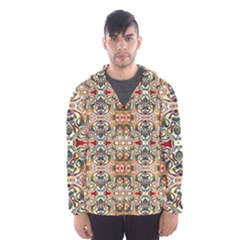 Artwork By Patrick-colorful-31 Hooded Wind Breaker (men)