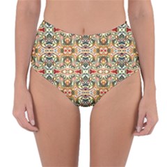 Artwork By Patrick-colorful-31 Reversible High-waist Bikini Bottoms by ArtworkByPatrick