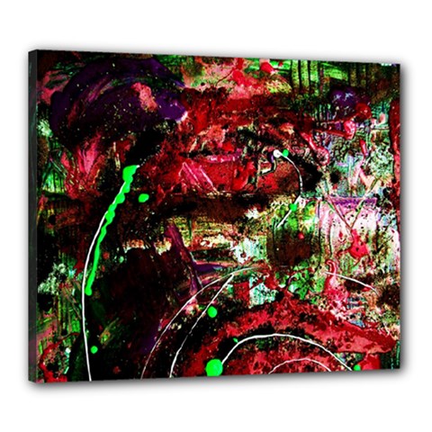 Bloody Coffee 2 Canvas 24  X 20  by bestdesignintheworld