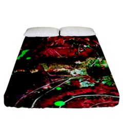 Bloody Coffee 2 Fitted Sheet (california King Size) by bestdesignintheworld