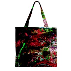 Bloody Coffee 2 Zipper Grocery Tote Bag by bestdesignintheworld