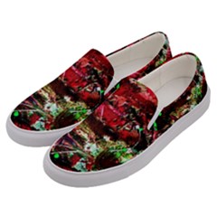 Bloody Coffee 2 Men s Canvas Slip Ons by bestdesignintheworld