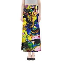 Yellow Roses 2 Full Length Maxi Skirt by bestdesignintheworld