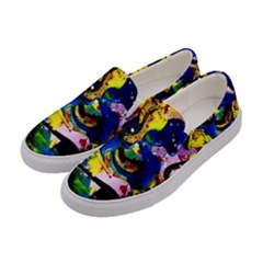 Yellow Roses 2 Women s Canvas Slip Ons by bestdesignintheworld