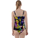 Yellow Roses 2 Twist Front Tankini Set View2