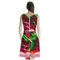 Red Cross 4 Sleeveless Waist Tie Chiffon Dress View2