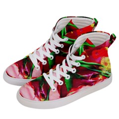 Red Cross 4 Men s Hi-top Skate Sneakers by bestdesignintheworld