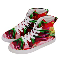 Red Cross 4 Women s Hi-top Skate Sneakers by bestdesignintheworld